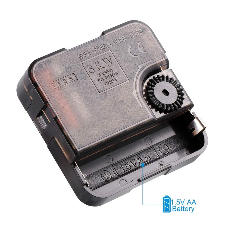 ULTNICE Quartz Clock Movement Mechanism Replacement Battery Operated DIY Repair Parts (NO Hands) - Image 2